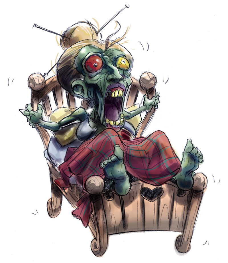 Illustration for article titled Little Red Riding Hood’s Zombie BBQ? Awesome!